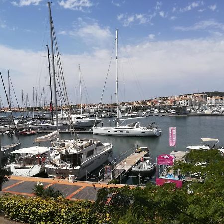 Appartement 1Ere Ligne Vue Port Avec Balcon, Piscine Agde Exteriör bild