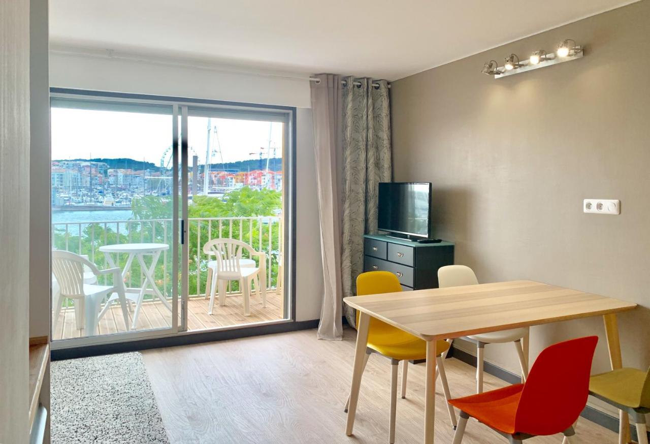 Appartement 1Ere Ligne Vue Port Avec Balcon, Piscine Agde Exteriör bild