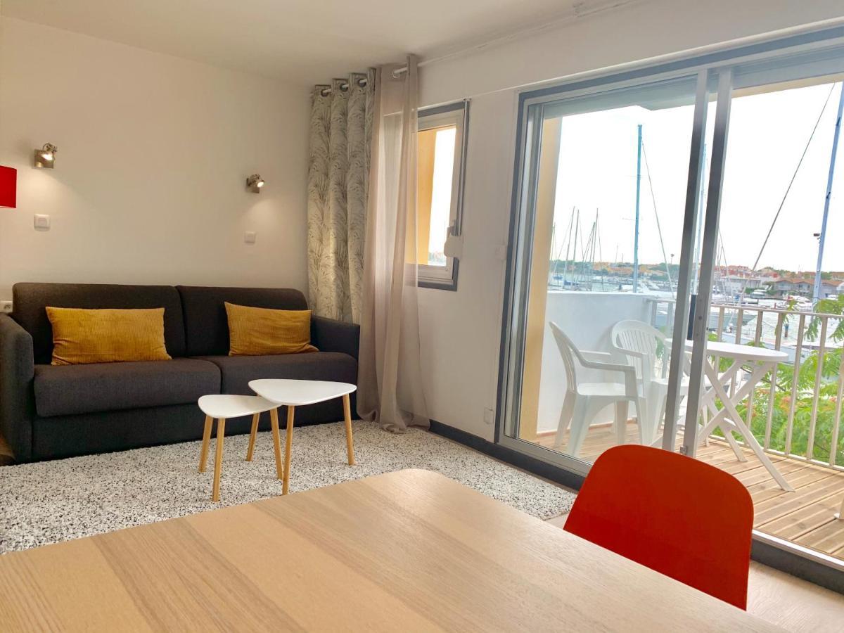 Appartement 1Ere Ligne Vue Port Avec Balcon, Piscine Agde Exteriör bild