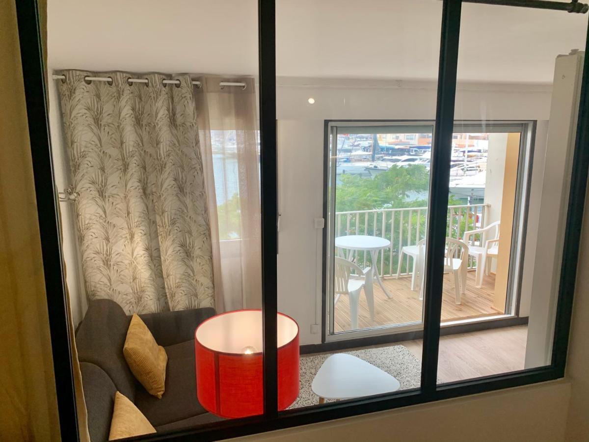 Appartement 1Ere Ligne Vue Port Avec Balcon, Piscine Agde Exteriör bild